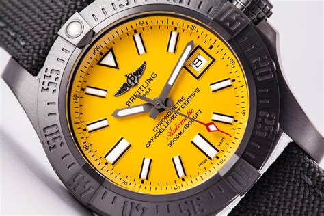 breitling seawolf avenger code yellow|breitling avenger ii seawolf review.